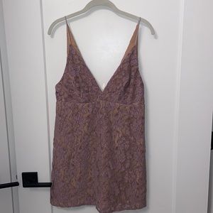 Free People Lace Minidress